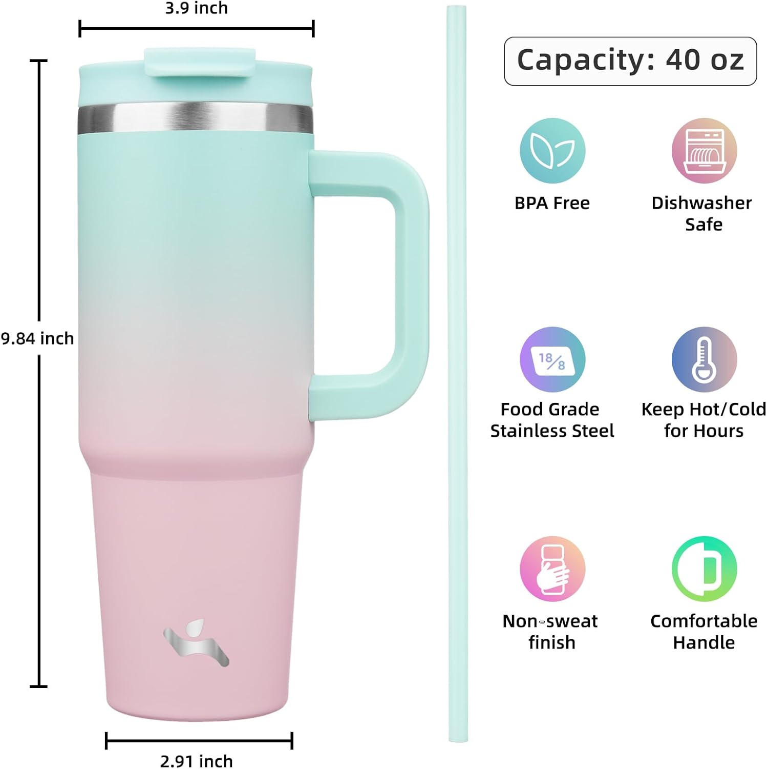 Konokyo Flow™ 40oz Tumbler